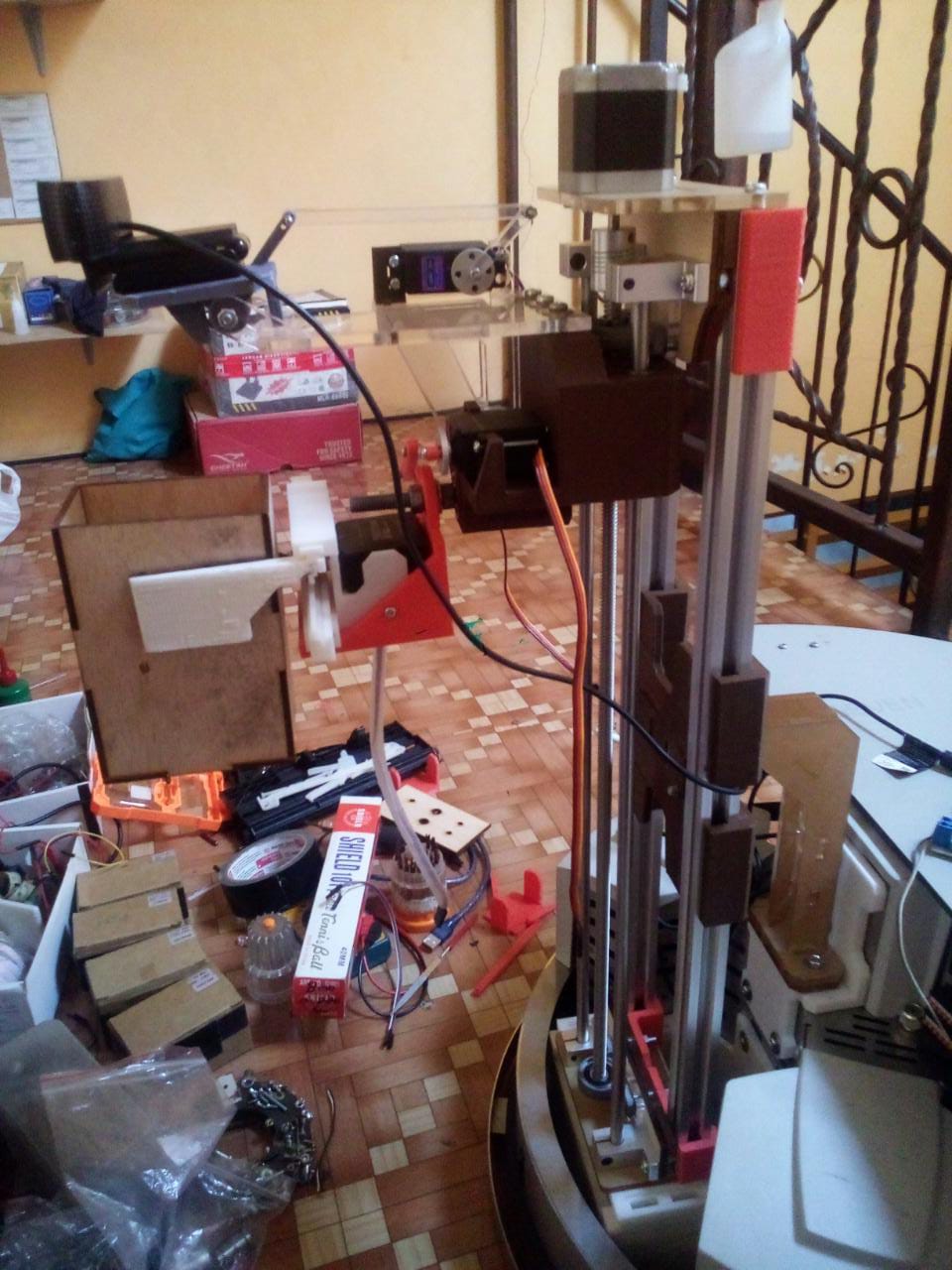 滑块升降器夹持器3D数模图纸 STEP格式(1)